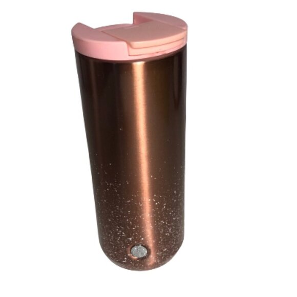 Starbucks 2020 Pink Rose Gold Double Walled Stainless Steel Tumbler 12 Fl Oz  98 - Picture 1 of 12